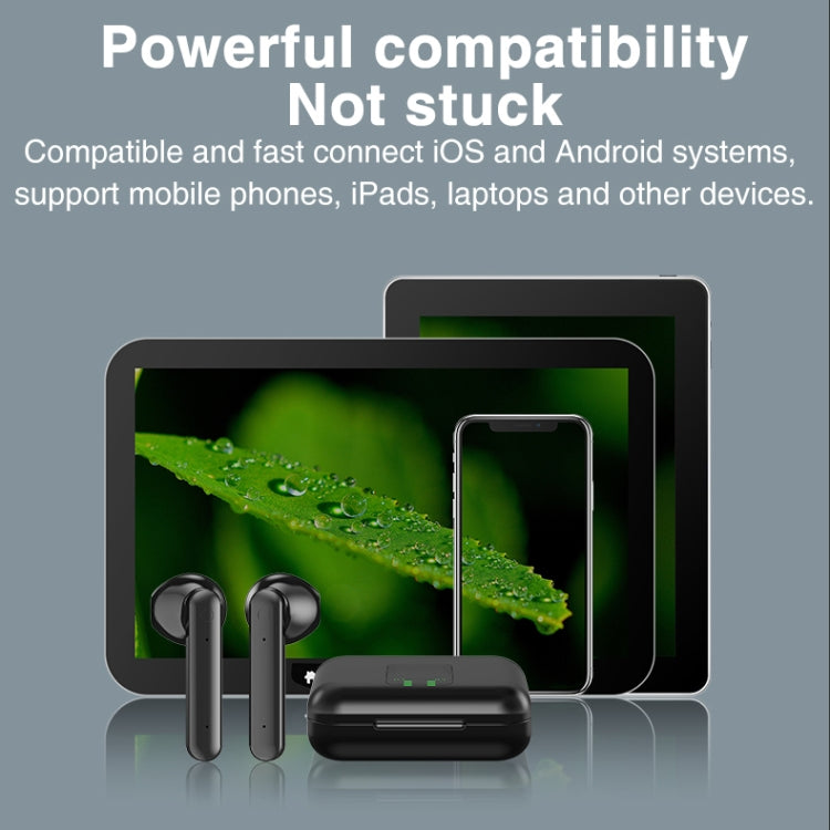 P100pro TWS Bluetooth 5.0 Touch Wireless Bluetooth Earphone with Charging Box & LED Smart Digital Display, Support Siri & Call