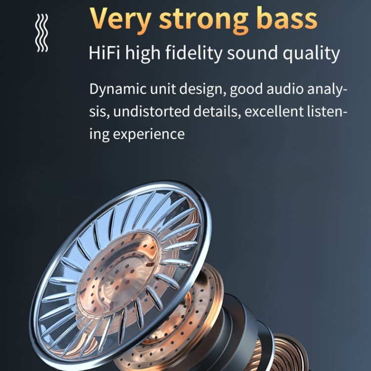 M10 Bluetooth 5.1 TWS Digital Display Wireless Bluetooth Earphone with Charging Box, Support Touch & Siri & Battery Display