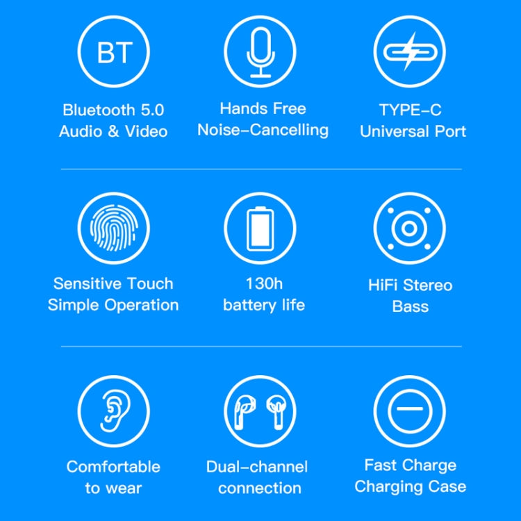 awei T17 Bluetooth V5.0 Ture Wireless Sports TWS Headset with Charging Case