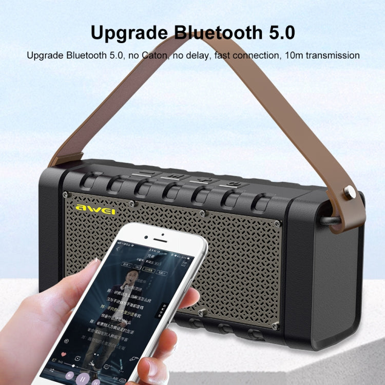 awei Y668 20W TWS Outdoor Bluetooth Speaker