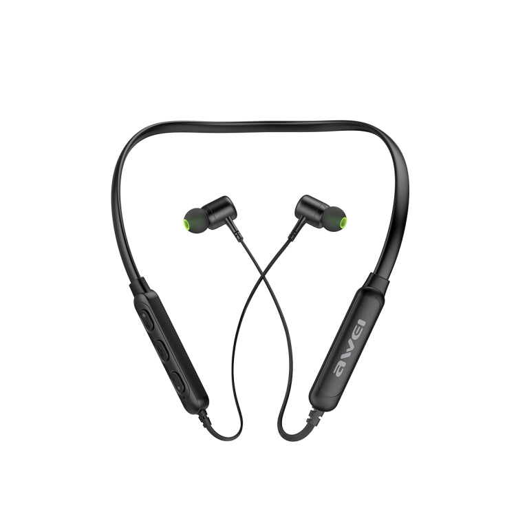awei G30BL Neck-mounted Wireless Bluetooth Sports Stereo Earphone