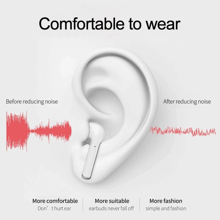 Lanpice XY-PODS10 TWS Bluetooth Headset 5.0 Full Touch Support Open Cover Popup Bluetooth Headset Support Wireless Charge Function