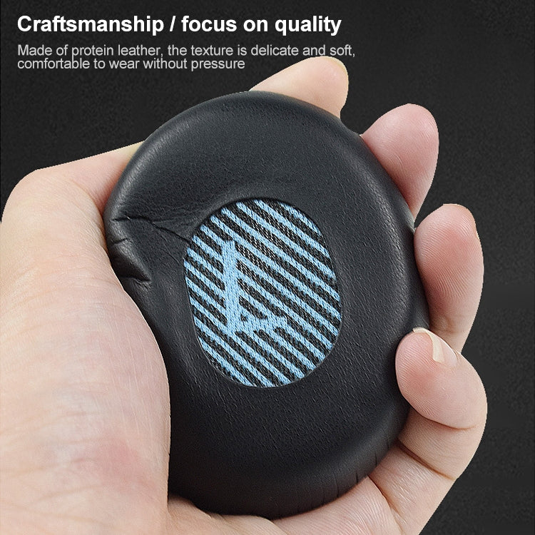 2 PCS For Bose QC3 Headphone Cushion Sponge Cover Earmuffs Replacement Earpads