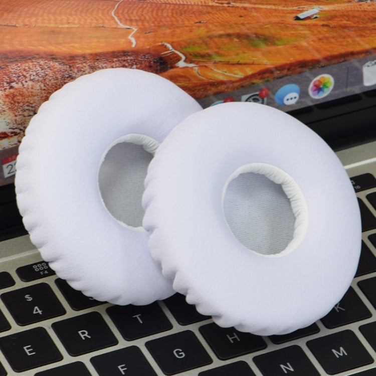 2pcs For JBL Synchros S400BT Headphones Imitation Leather + Memory Foam Soft Earphone Protective Cover Earmuffs