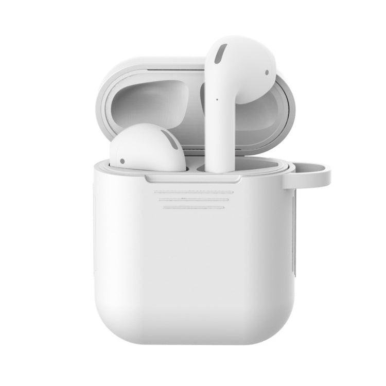 7 PCS Wireless Earphones Shockproof Silicone Protective Case for Apple AirPods 1 / 2