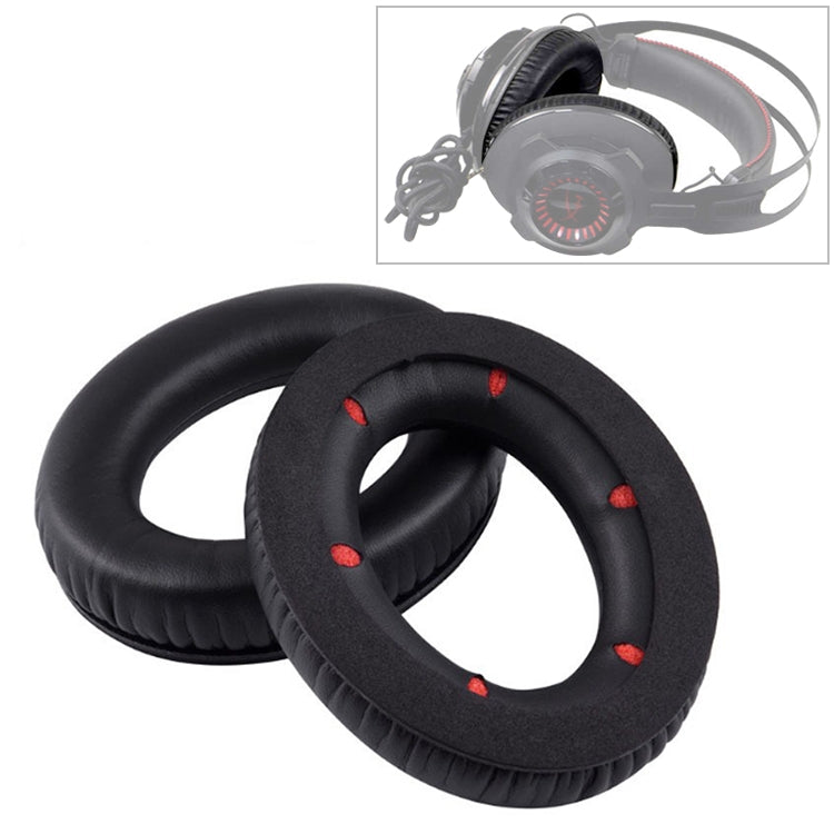 2 PCS For Kingston Hyper X Cloud Revolver S Soft Sponge Earphone Protective Cover Earmuffs