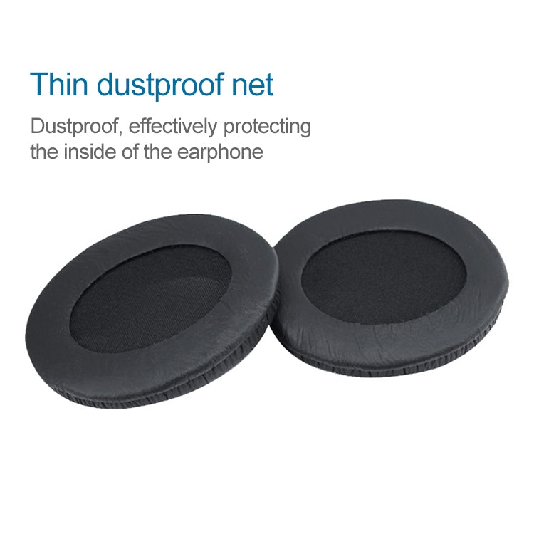 2 PCS For Sennheiser HD202 / HD212 / HD437 / HD447 / HD457 / HD497 Headphone Cushion Sponge Cover Earmuffs Replacement Earpads