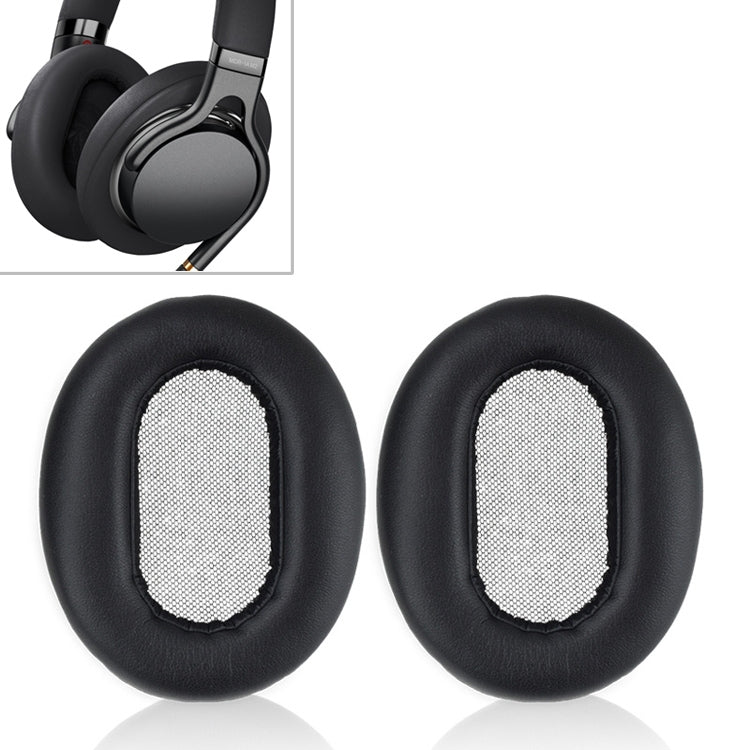 1 Pair Sponge Headphone Protective Case With Card Buckle for Sony MDR-1AM2