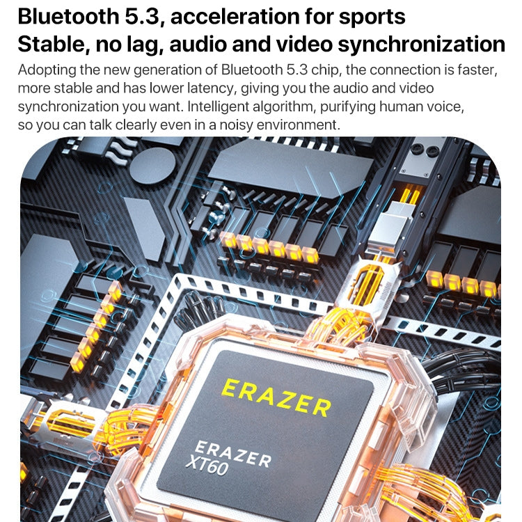 Lenovo XT60 Bluetooth 5.3 Ear-mounted Sports Wireless Bluetooth Earphone