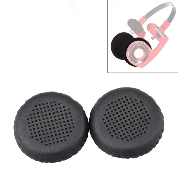 2 PCS For KOSS PP / SP Perforated Ventilation Version Protein Leather Cover Headphone Protective Cover Earmuffs