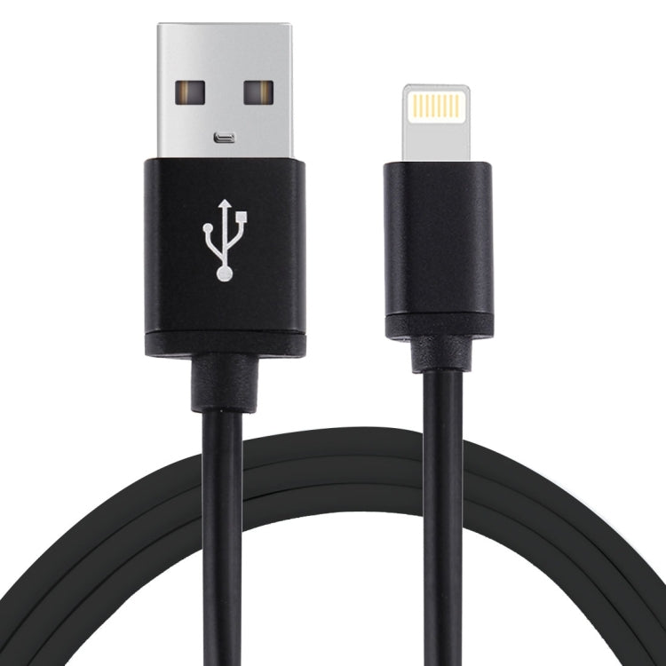 1m 3A 8 Pin to USB Data Sync Charging Cable for iPhone, iPad, Diameter: 4 cm