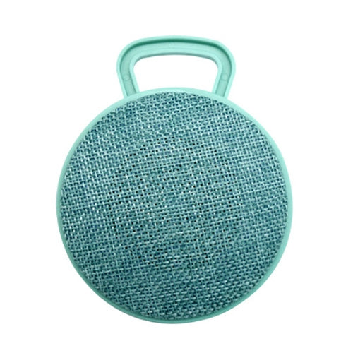 A01L Cloth Texture Round Portable Mini Bluetooth Speaker, Support Hands-free Call & TF Card