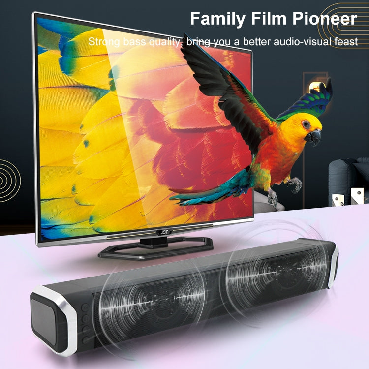 NewRixing NR-2017 Portable Bluetooth Speaker, Support Hands-free Call / TF Card / FM / U Disk