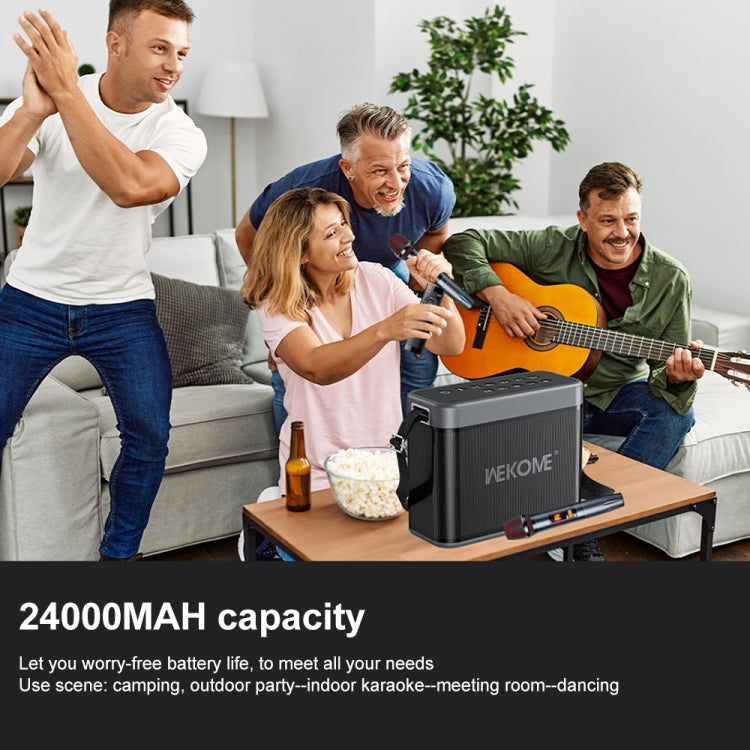 WEKOME D37 200W Outdoor Portable Strap Bluetooth Speaker