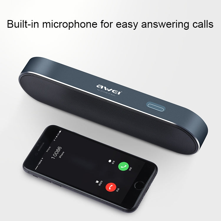 awei Y220 Portable Wireless Bluetooth Speaker V4.2 with HD Clear 3D Stereo Sound and Noise Cancelling, Support TF Card / AUX