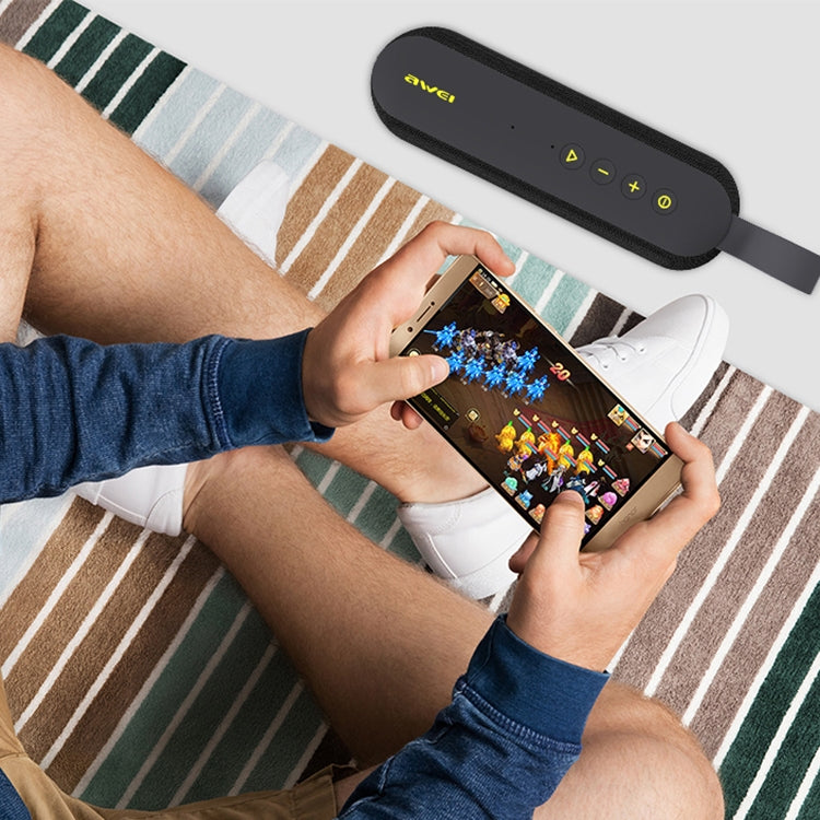 awei Y230 Portable Wireless Bluetooth Speaker V4.2 with HD Sound and Enhanced Bass, Built-in Mic, Support NFC / U Disk / TF Card / AUX