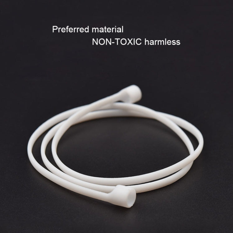Wireless Bluetooth Earphone Anti-lost Strap Silicone Unisex Headphones Anti-lost Line for Apple AirPods 1/2, Cable Length: 60cm