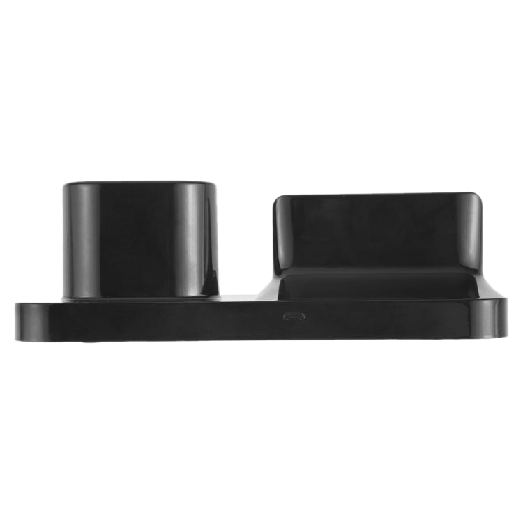 Wireless Rechargeable Base Charging Station Holder for Mobile Phone & Headset, with Micro USB + USB-C / Type-C + 8 Pin Interface