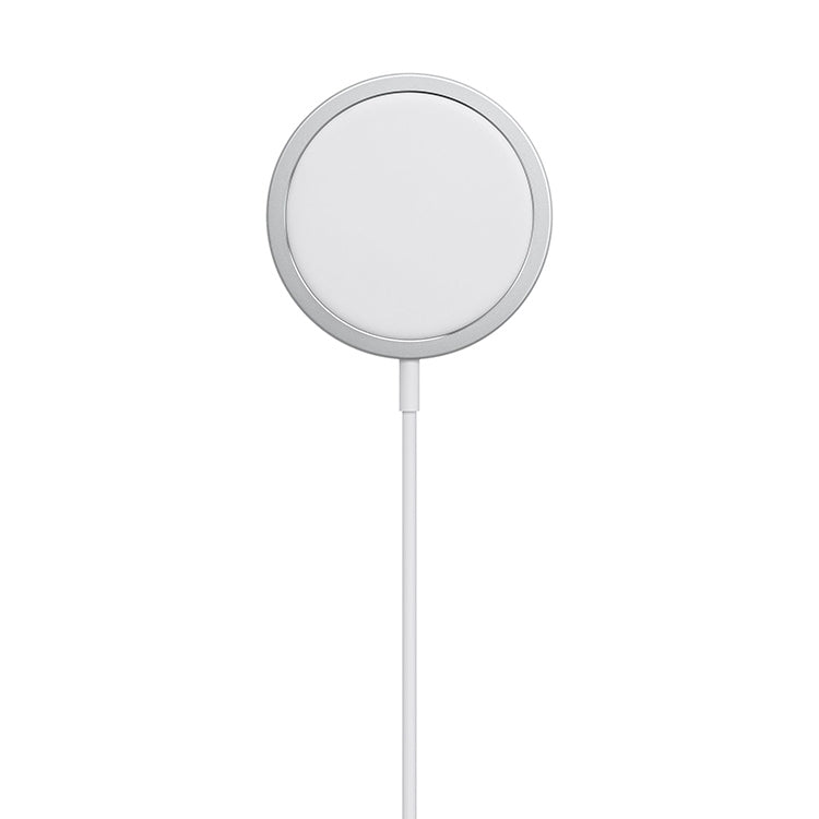 OJD-63 15W Aluminum Alloy Style Round Magsafe Magnetic Wireless Charger