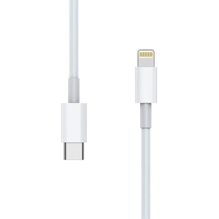 AWEI CL-68 3A Type-C / USB-C to 8 Pin PD Fast Charging Data Cable, Length: 1m