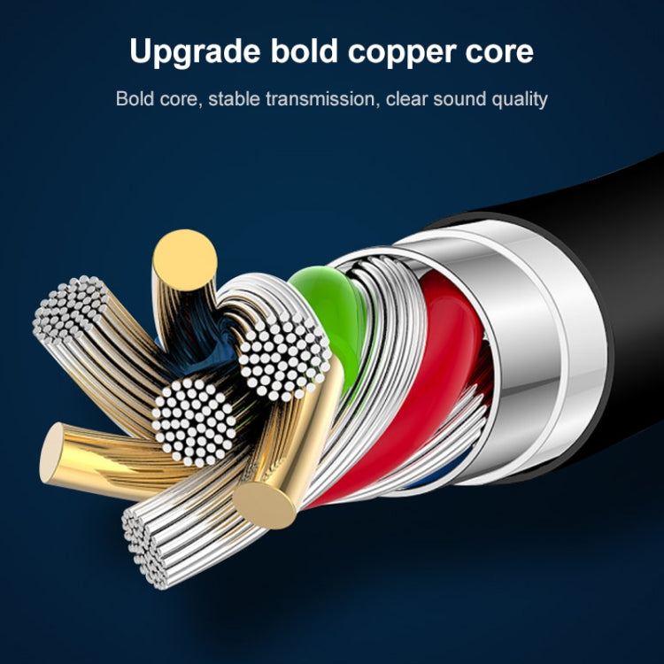 2 in 1 8 Pin Male to Dual 8 Pin Female Charging and Listening to Music Audio Earphone Adapter, Compatible with All IOS Systems