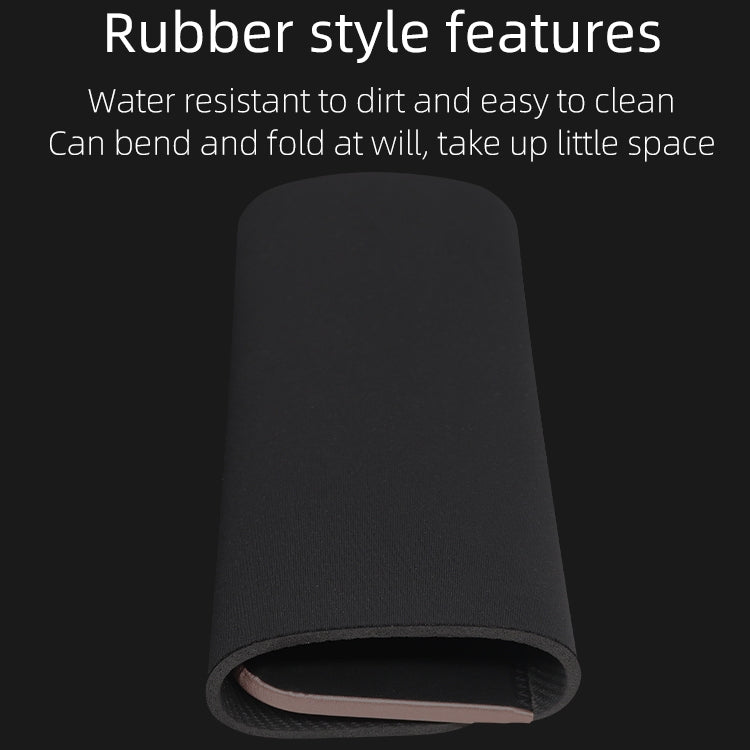 OJD-36 QI Standard 10W Lighting Wireless Charger Rubber Mouse Pad, Size: 26.2 x 19.8 x 0.65cm