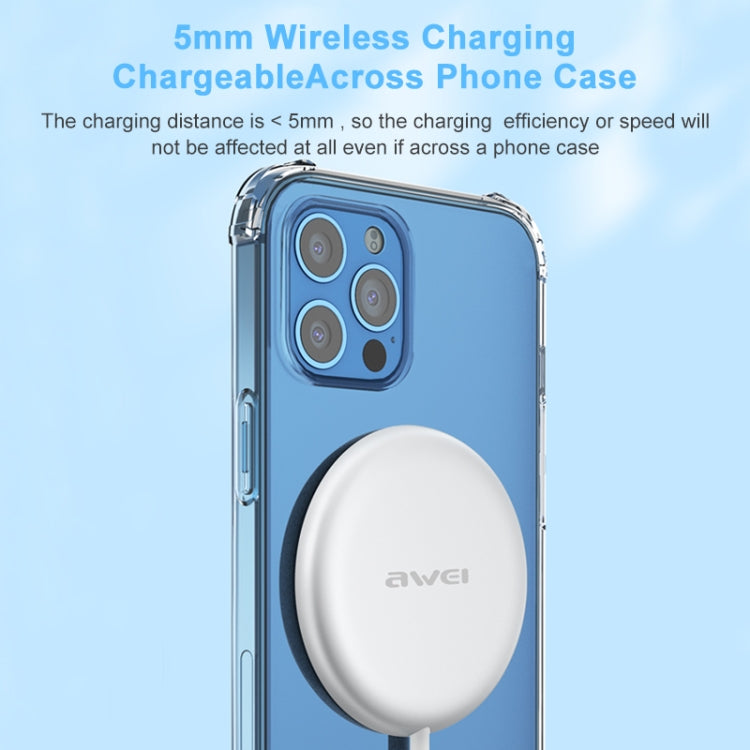 awei W10 15W MagSafe Magnetic Wireless Charger