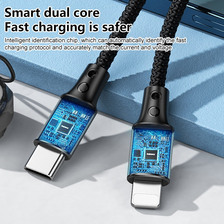 REMAX RC-140i Thor Series PD 20W USB-C / Type-C to 8 Pin Portable Lanyard Data Cable, Cable Length: 1.2m