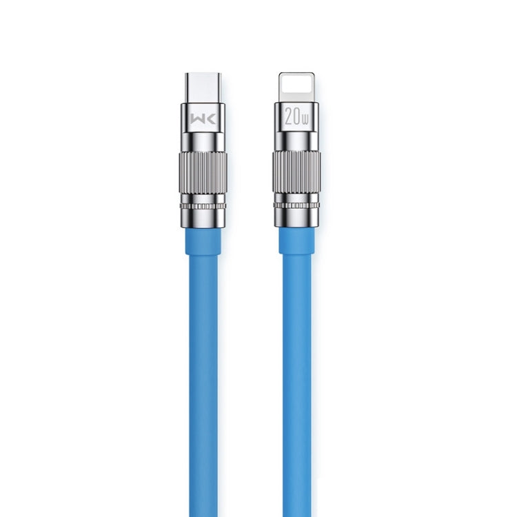 WK WDC-187 Qjie Series 20W USB-C/Type-C to 8 Pin Fast Charge Data Cable, Length: 1m