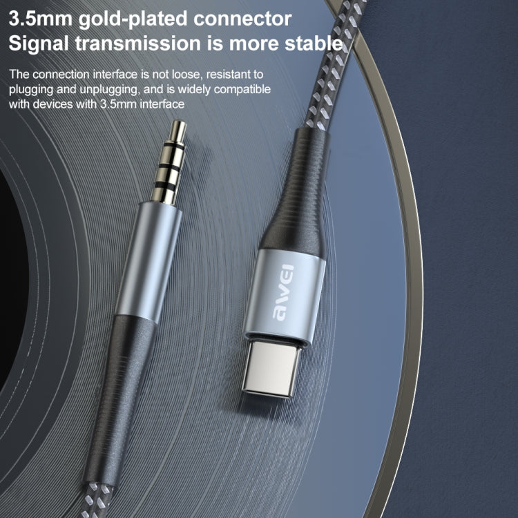 awei CL-116T Type-C / USB-C to 3.5mm Hi-Fi Audio Cable