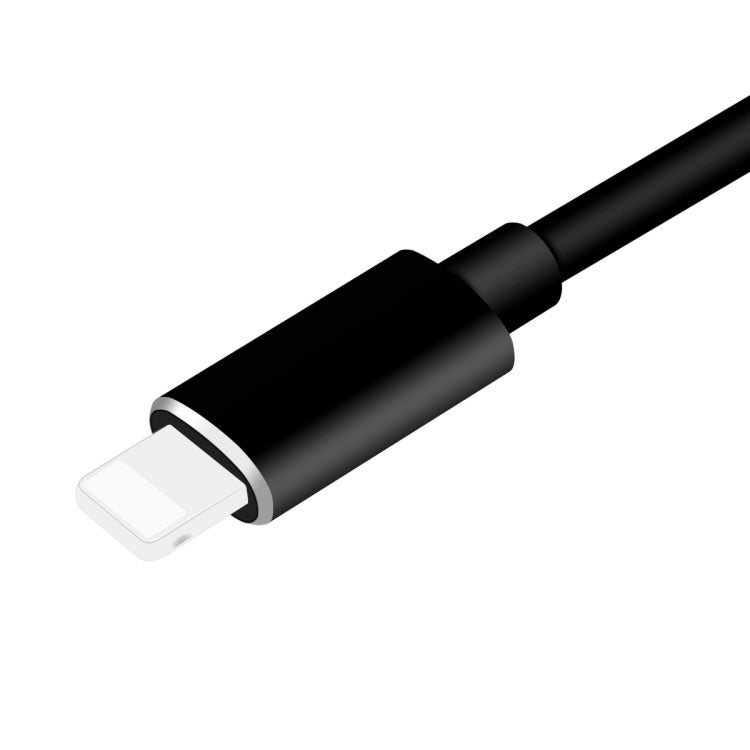 ENKAY Hat-prince HC-15 8 Pin + 3.5mm Jack to 8 Pin Charge Audio Adapter Cable, Support up to iOS 15.0