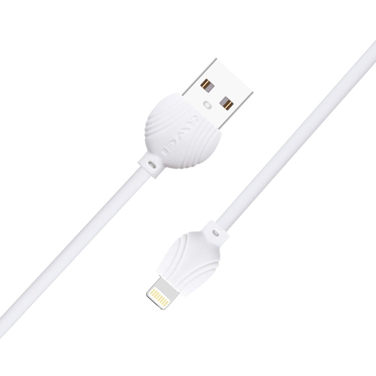 awei CL-63 2.5A 8 Pin Charging + Transmission Aluminum Alloy Data Cable, Length: 1m