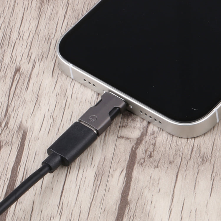 Portable 8 Pin to USB-C/Type-C Audio Adapter