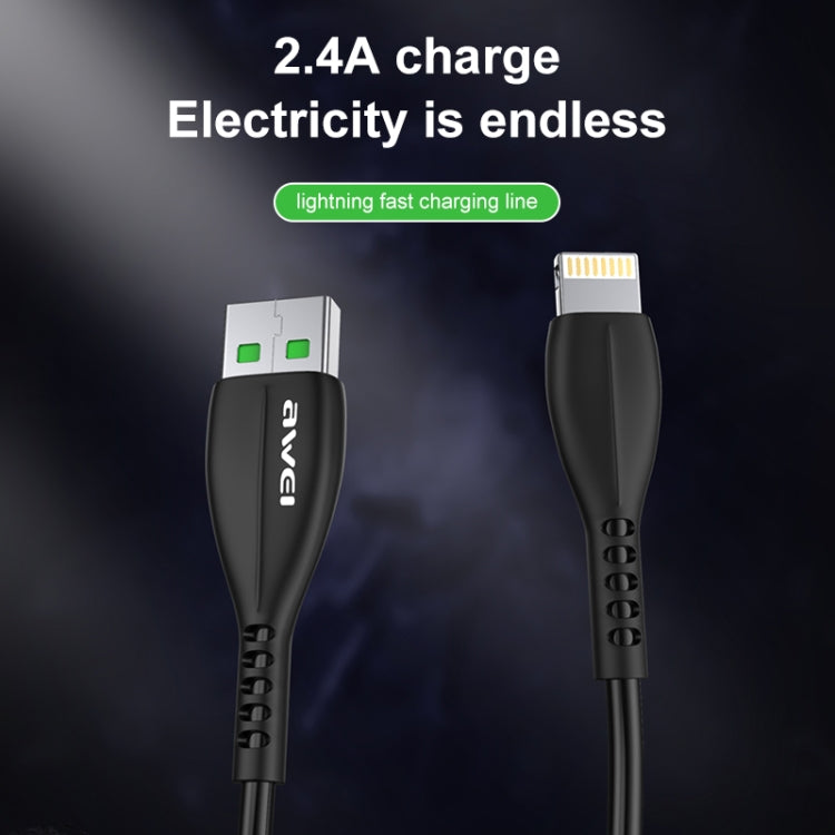 awei CL-115L 1m 2.4A USB to 8 Pin Charging Cable