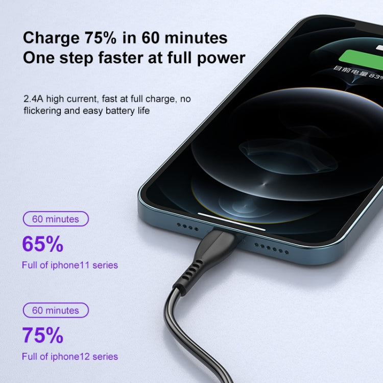 awei CL-115L 1m 2.4A USB to 8 Pin Charging Cable