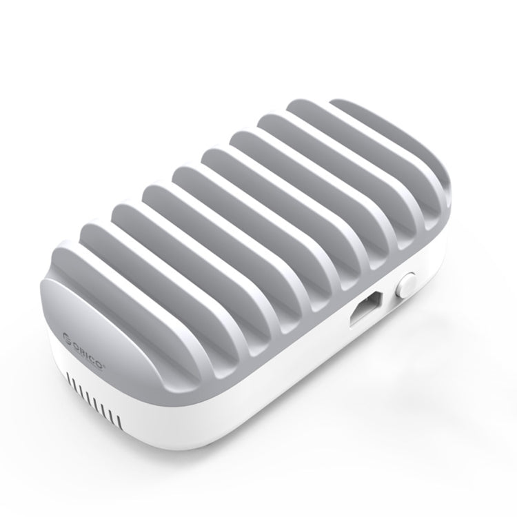 ORICO DUK-10P 120W 10 USB Ports Smart Charging Station with Phone & Tablet Stand, EU Plug