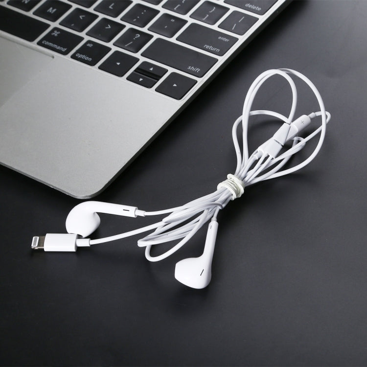 GL069 8 Pin Port Bluetooth Module Pop-up Window Wired Stereo Earphones with Mic