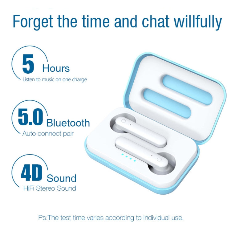 X26 TWS  Bluetooth 5.0 Wireless Touch Bluetooth Earphone with Magnetic Attraction Charging Box, Support Voice Assistant & Call