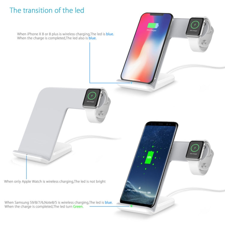 F11 Vertical Magnetic Wireless Charger for QI Charging Standard Mobile Phones & Apple Watch Series