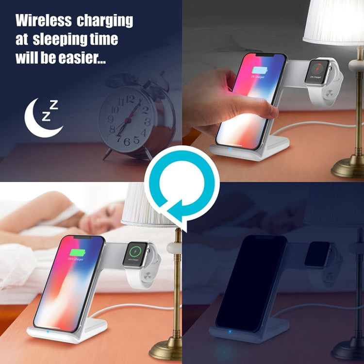 F11 Vertical Magnetic Wireless Charger for QI Charging Standard Mobile Phones & Apple Watch Series