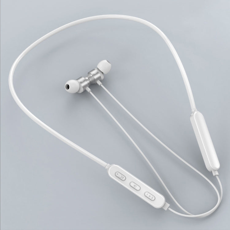 Bluetooth 5.1 Round Wire Neck-mounted Bluetooth Sports Earphone with Magnetic Function