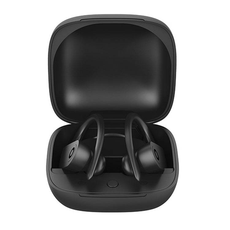 b10 TWS Bluetooth 5.0 Hanging Ear Wireless Bluetooth Sports Earphone with Magnetic Charging Box, Support Call & Siri & Charging Box Wireless Charging