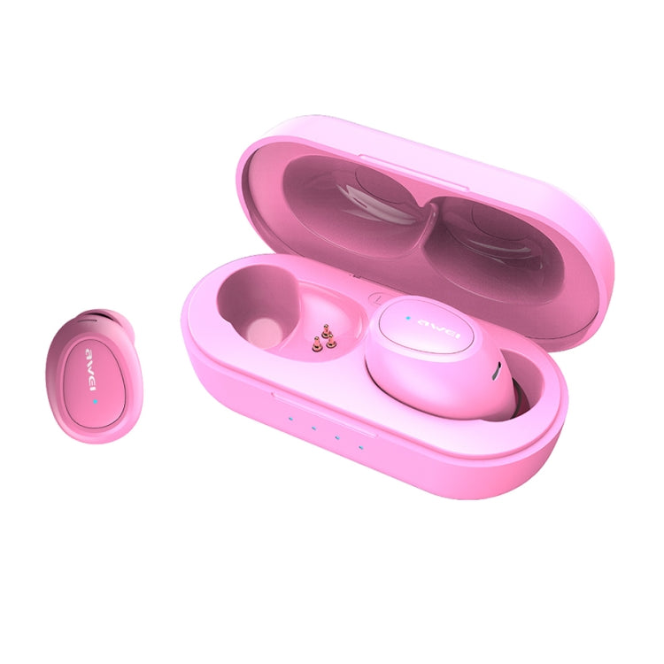 awei T16 TWS Bluetooth V5.0 Ture Wireless Sports Headset with Charging Case