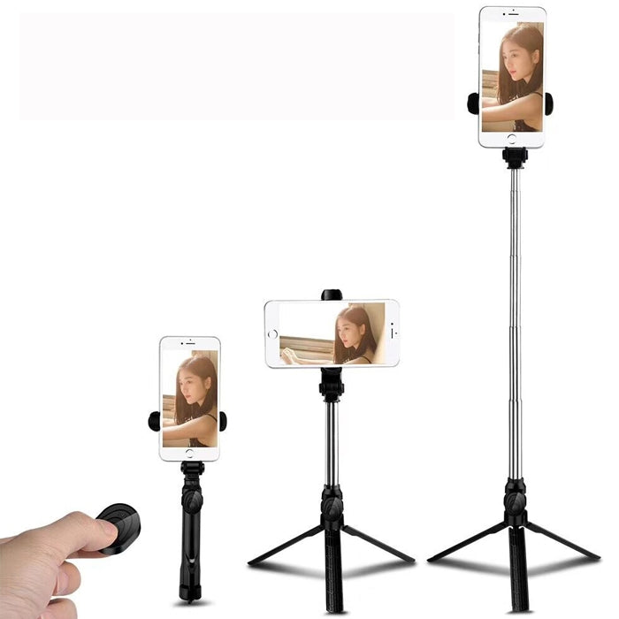 XT10 Multi-function Mobile Live Broadcast Bluetooth Self-timer Pole Tripod