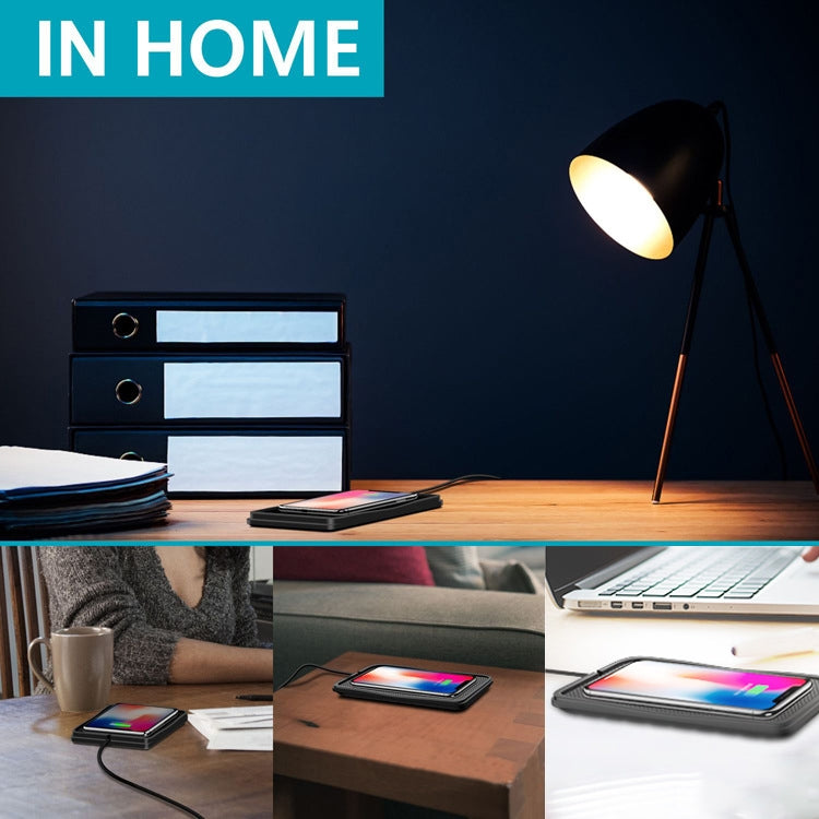 C3 QI Standard Vehicle Anti-skid Wireless Fast Charging Charger