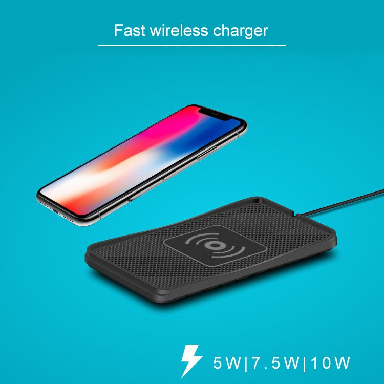 C3 QI Standard Vehicle Anti-skid Wireless Fast Charging Charger