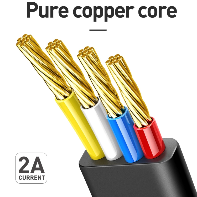 Mcdodo CA-6362 Flying Fish Series 8 Pin to USB LED Cable, Length: 1.8m