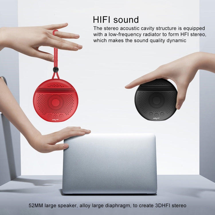 ZEALOT S24 Portable Stereo Bluetooth Speaker with Lanyard & Mobile Card Slot Holder, Supports Hands-free Call & TF Card