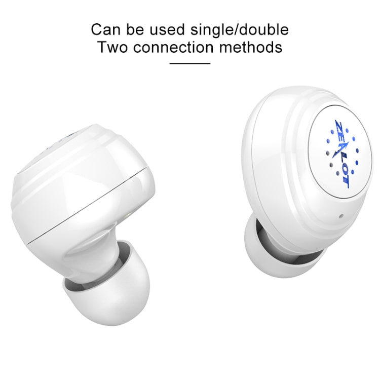 ZEALOT H19 TWS Bluetooth 5.0 Touch Wireless Bluetooth Earphone with Magnetic Charging Box, Support HD Call & Bluetooth Automatic Connection
