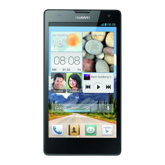 Hydrogel Screen Protector for Huawei Ascend G740 (2013) (Pack of 2) 9eight5